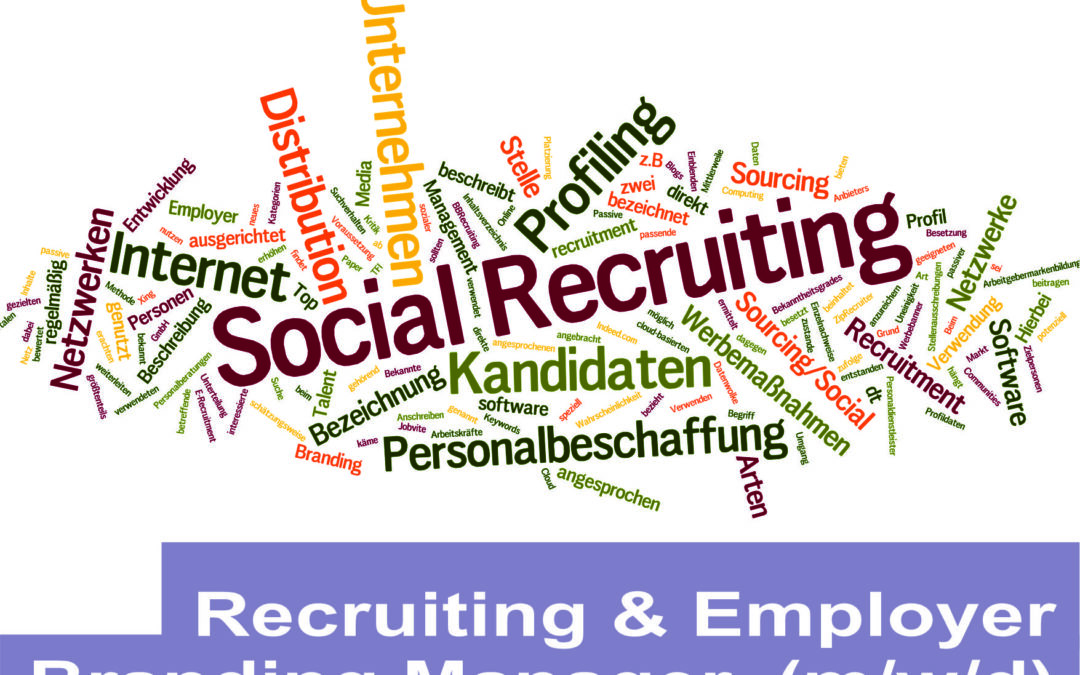 Recruiting & Employer Branding Manager (m/w/d)  (20 Std. / Woche)
