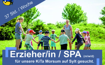 Erzieher/in / SPA (m/w/d) für Kindertagesstätte Morsum/ Sylt