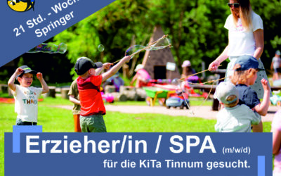 Erzieher/in / SPA (m/w/d) für KiTa Tinnum/ Sylt (21 Std. / Woche)
