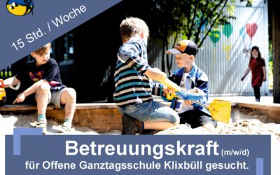 Betreuungskraft (m/w/d) für Nachmittagsbetreuung der OGS Klixbüll (15 Std. / Woche)