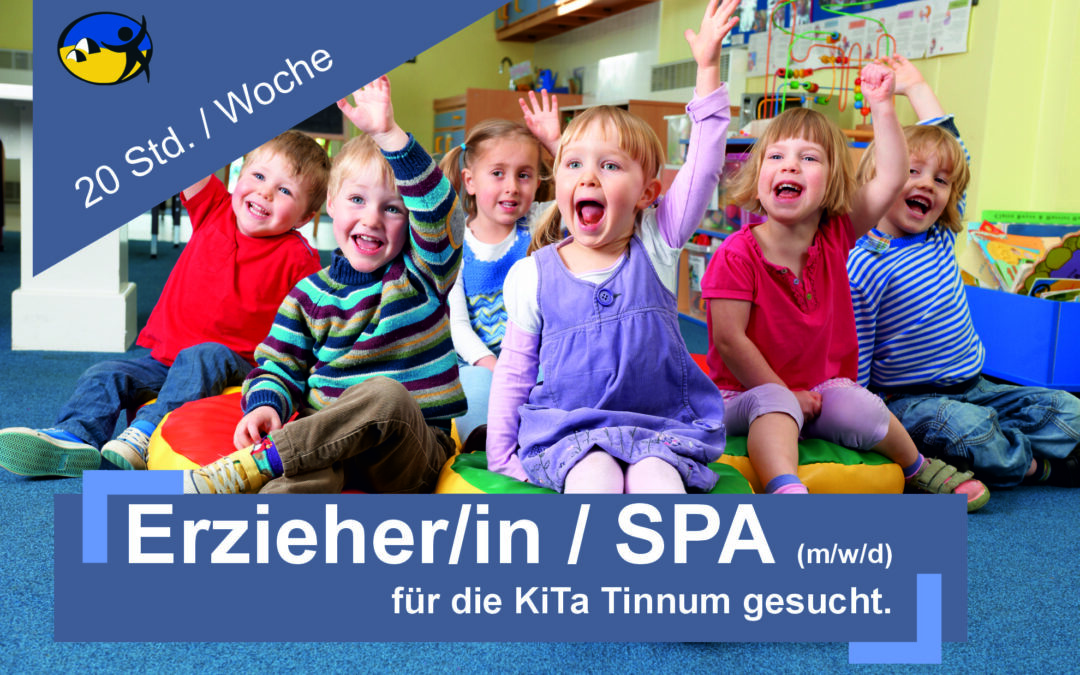 Erzieher/in / SPA (m/w/d) für KiTa Tinnum/ Sylt (20 Std. / Woche)