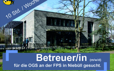 BetreuerIn (m/w/d) OGS an der Friedrich-Paulsen-Schule (FPS) in Niebüll auf Minijob-Basis gesucht (10 Std. / Woche)