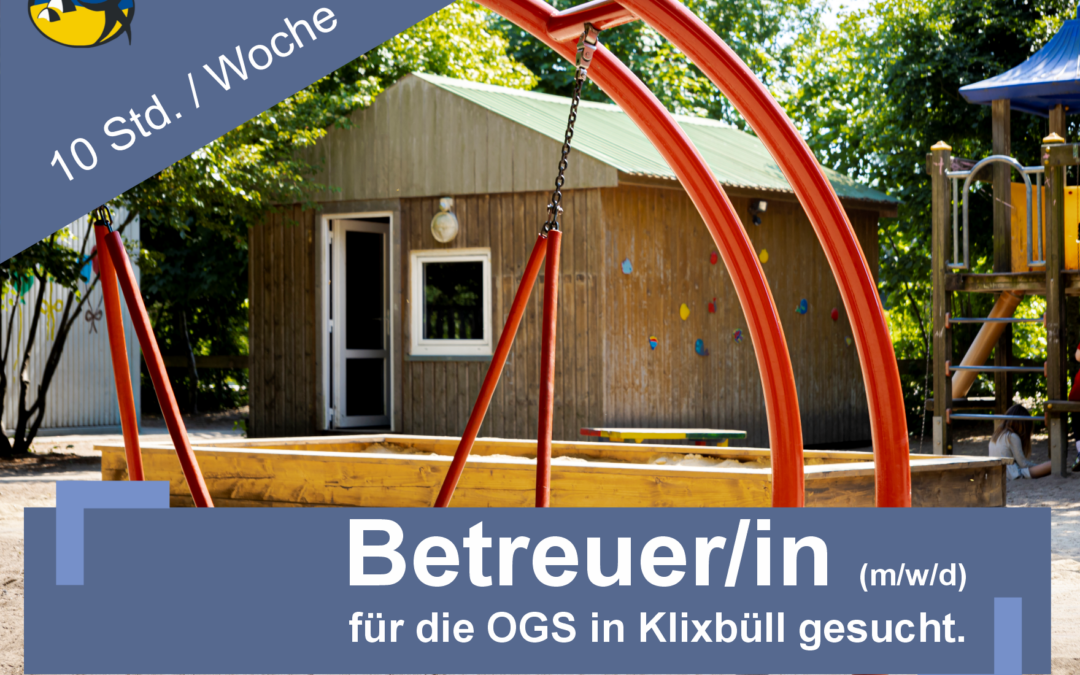 Betreuungskraft für die Nachmittagsbetreuung (m/w/d)