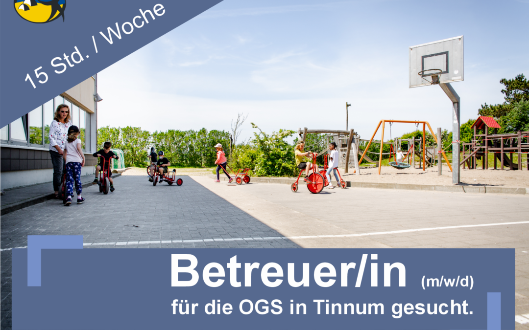 Betreuungskraft für die Nachmittagsbetreuung (m/w/d)